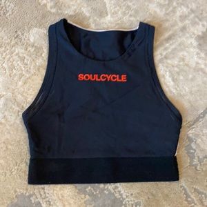 P.E nation x SoulCycle crop top sports bra